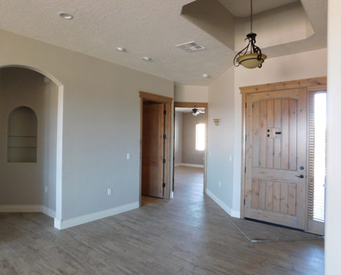 Custom Home Finished-Entry Mesquite Nevada